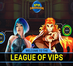 Spin Dimension Casino: League of VIPs - Loyalty Bonus Program