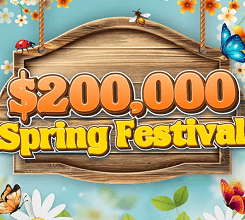Casino Castle Spring Festival $200,000 Online Tournaments