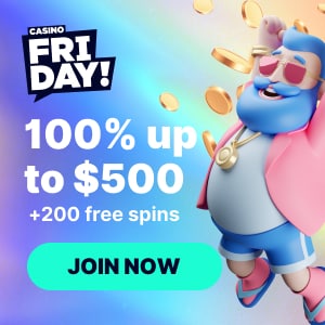 CasinoFriday Bonus And Review