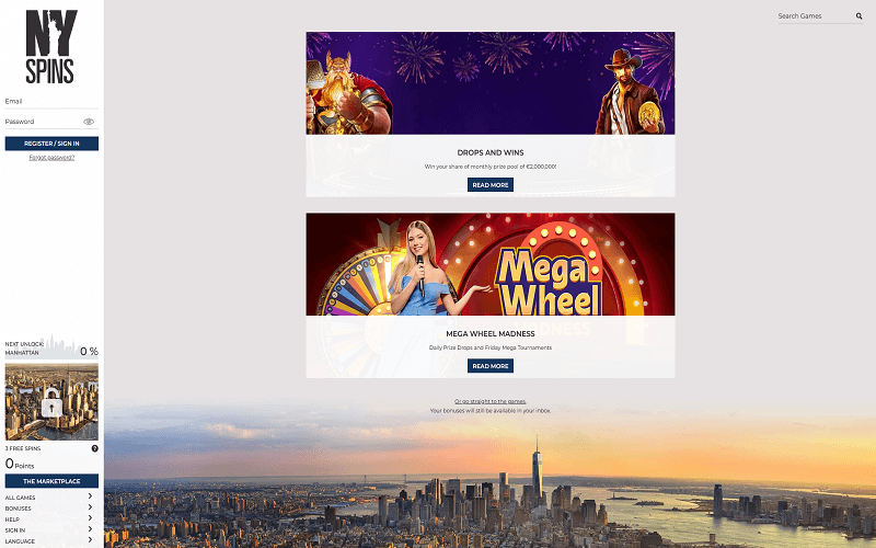 NYspins Casino Promotions