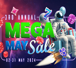 Sloto Stars Casino - Annual Mega May Sale Campaign