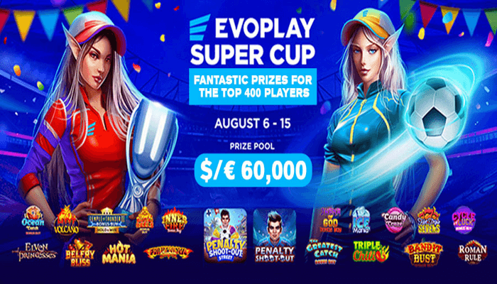 CyberBingo Casino - Evoplay Super Cup